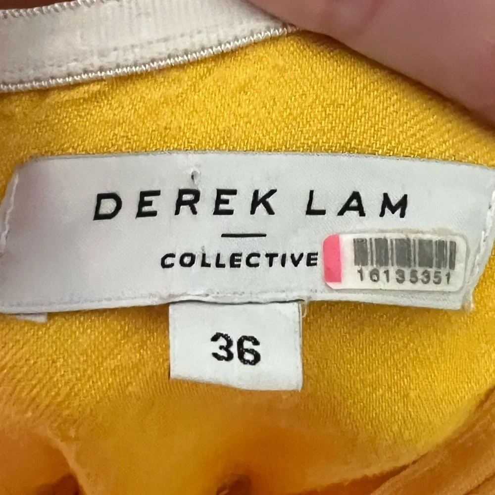 Derek Lam 10 Crosby Alene Tie Front Jumpsuit